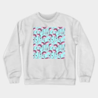 Pink Flamingos Crewneck Sweatshirt